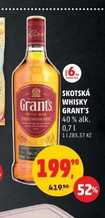SKOTSKÁ WHISKY GRANT'S