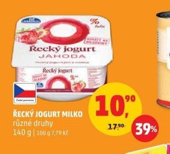 Řecký jogurt Milko
