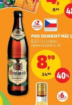 Pivo Svijanský Máz 11