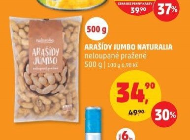 Arašídy Jumbo Naturalia