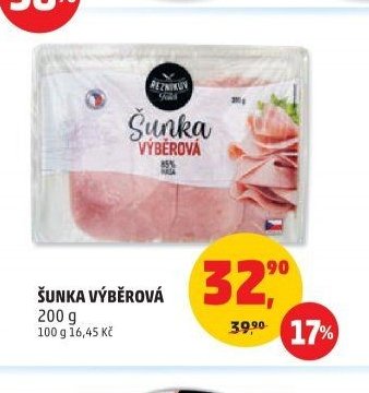 ŠUNKA VÝBĚROVÁ