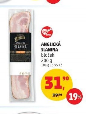 ANGLICKÁ SLANINA