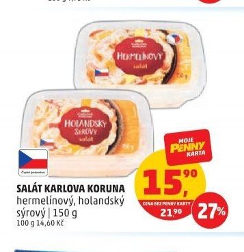 SALÁT KARLOVA KORUNA