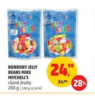 BONBONY JELLY BEANS MIKE MITCHELL'S různé druhy 200 g