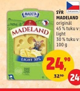 SÝR MADELAND originál, light