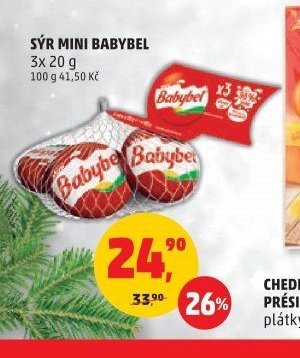 SÝR MINI BABYBEL 3x 20 g