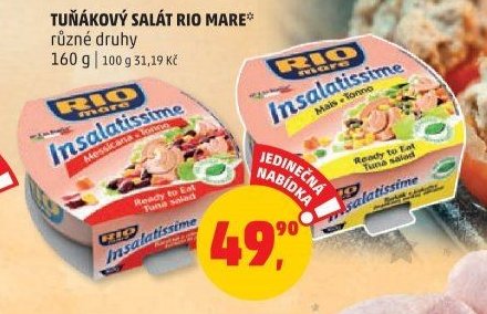 Tuňákový salát Rio Mare