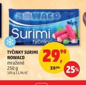 Tyčinky Surimi Nowaco