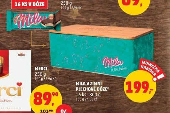 MILAN V ZIMNÍ PLECHOVÉ DÓZE