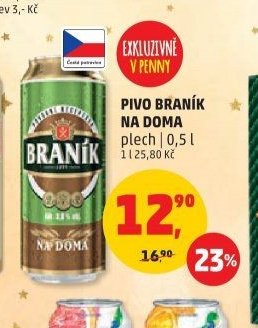 PIVO BRANÍK NA DOMA