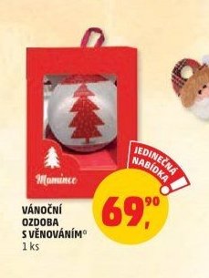 VÁNOČNÍ OZDOBA S VĚNOVÁNÍM