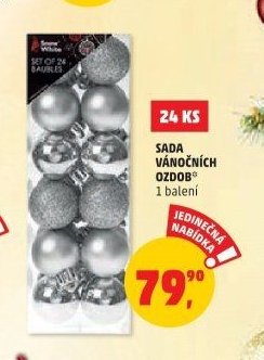 SADA VÁNOČNÍCH OZDOB