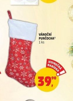 VÁNOČNÍ PUNČOCHA
