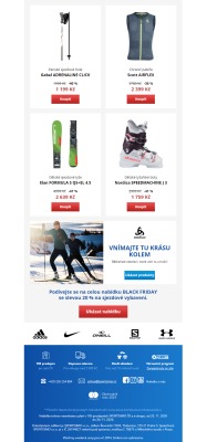 akční leták Sportisimo 23.11.2020-30.11.2020