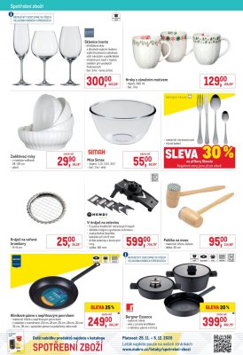 akční leták Makro 25.11.2020-15.12.2020