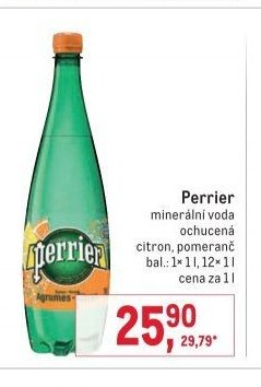 Perrier minerální voda