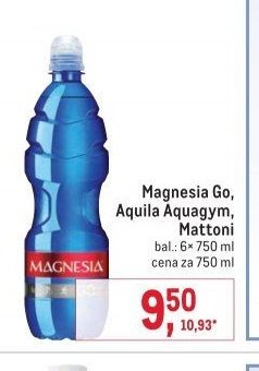 Magnesia Go, Aquila Aquagym, Mattoni