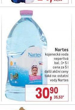 Nartes kojenecká voda