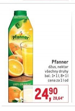 Pfanner džus, nektar