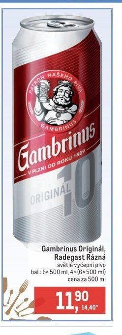 Gambrinus Originál