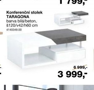 Konferenční stolek TARAGONA - Sconto nábytek akcniletaky.com
