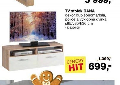 TV stolek RANA - Sconto nábytek akcniletaky.com