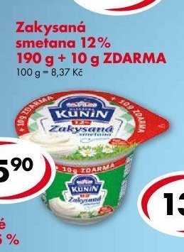 Zakysaná smetana 12 %