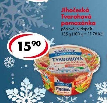 Jihočeská Tvarohová pomazánka