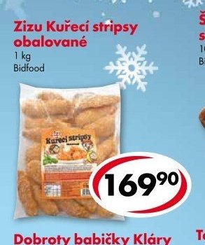 Zizu Kuřecí stripsy obalované