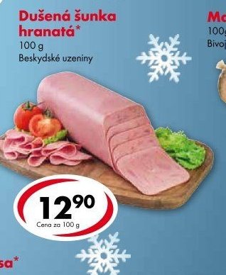 Dušená šunka hranatá