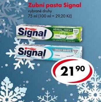 Zubní pasta Signal