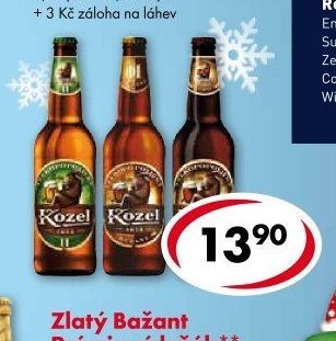 Velkopopovický Kozel 11, Řezaný, Černý
