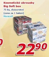 Papírové kapesníčky 2vrstvé Big Soft - box