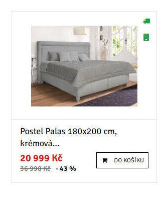 Postel Palas 180x200 cm, krémová... - ASKO akcniletaky.com