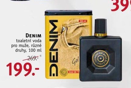 DENIM toaletní voda pro muže, různé druhy, 100 ml
