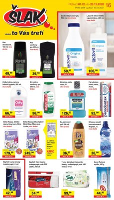 akční leták Šlak drogerie 1.12.2020-23.12.2020