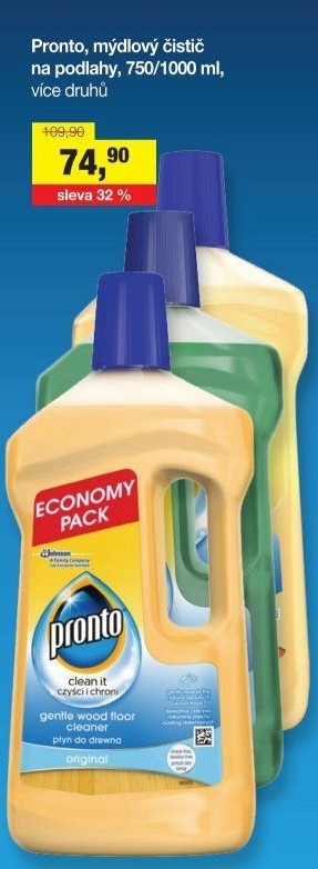 Čistič mýdlový Pronto