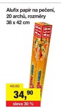 Papír na pečení Alufix