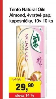 Papírové kapesníčky 4vrstvé Tento