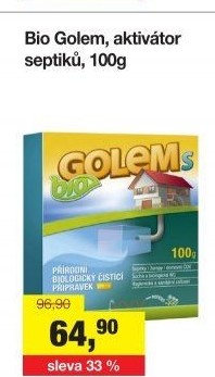 Přípravek do septiků Bio Golem