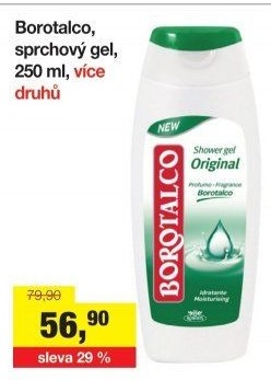 Sprchový gel Borotalco