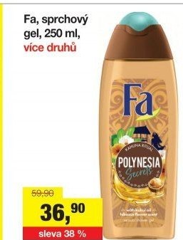 Sprchový gel Fa