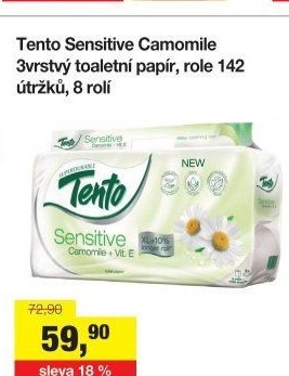 Toaletní papír 3vrstvý Tento