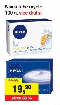 Tuhé mýdlo Nivea
