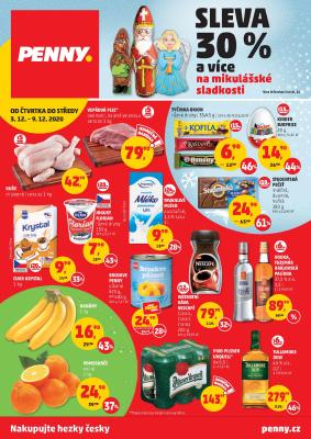 akční leták Penny Market 3.12.2020-9.12.2020