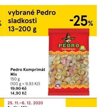 Pedro sladkosti