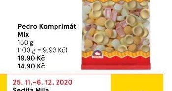 Pedro Komprimát Mix