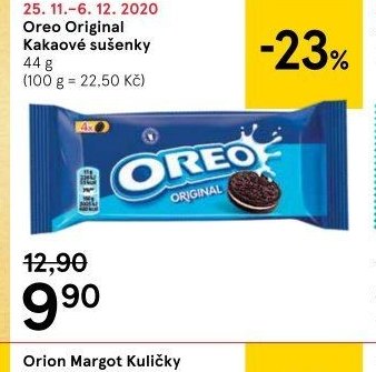 Oreo Original Kakaové sušenky
