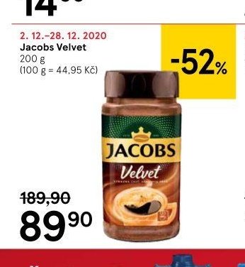Jacobs Velvet