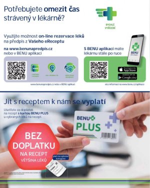 akční leták BENU Lékárna 1.12.2020-31.12.2020